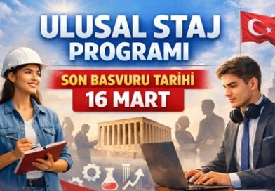 Ulusal Staj Programı son başvuru tarihi 16 Mart