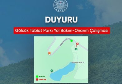 Gölcük Tabiat Parkı Yol Yapım ve Onarım Çalışması