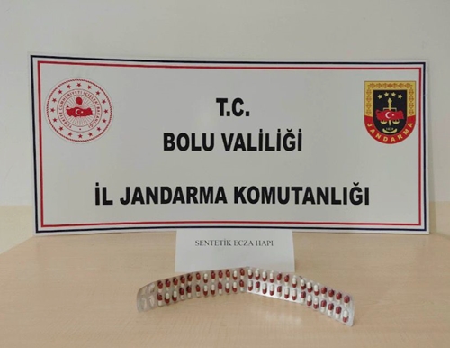 52 adet sentetik Ecza Hapı Ele Geçirildi