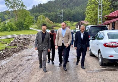 Mengen’de Mudurnu’ya Akgül’den bayram mesaisi!