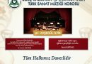 İZZET BAYSAL GÜNLERİNDE TSM KOROSU