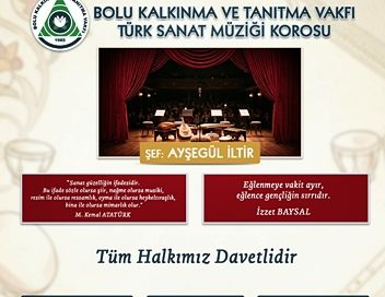İZZET BAYSAL GÜNLERİNDE TSM KOROSU