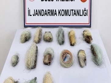 Yağbaşlar Köyü Göletine Çekilen 15 Adet Ağ İmha Edildi
