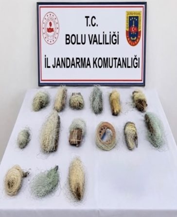 Yağbaşlar Köyü Göletine Çekilen 15 Adet Ağ İmha Edildi