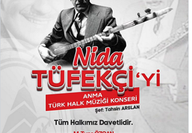 Bolu’da “Nida Tüfekçi’yi Anma Konseri”
