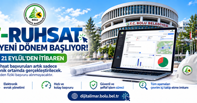 Ruhsat Başvurusu İçin Artık Belediyeye Gitmeye Gerek Yok