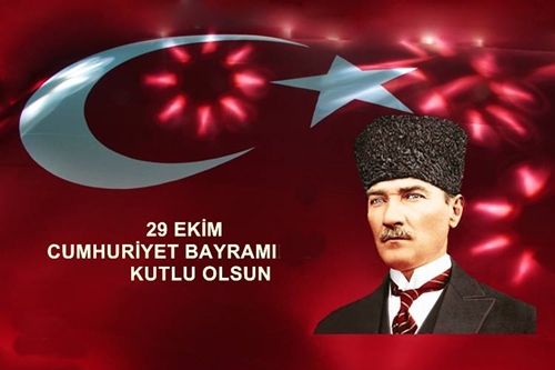 29 Ekim Cumhuriyet Bayramı’nın 103. Yıl Dönümü Kutlu Olsun