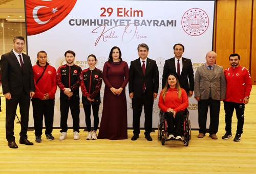 Bolu’da Cumhuriyet Bayramı Bayramlaşma Töreni